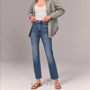 Abercrombie The Ankle Length Ultra High-rise size 10s